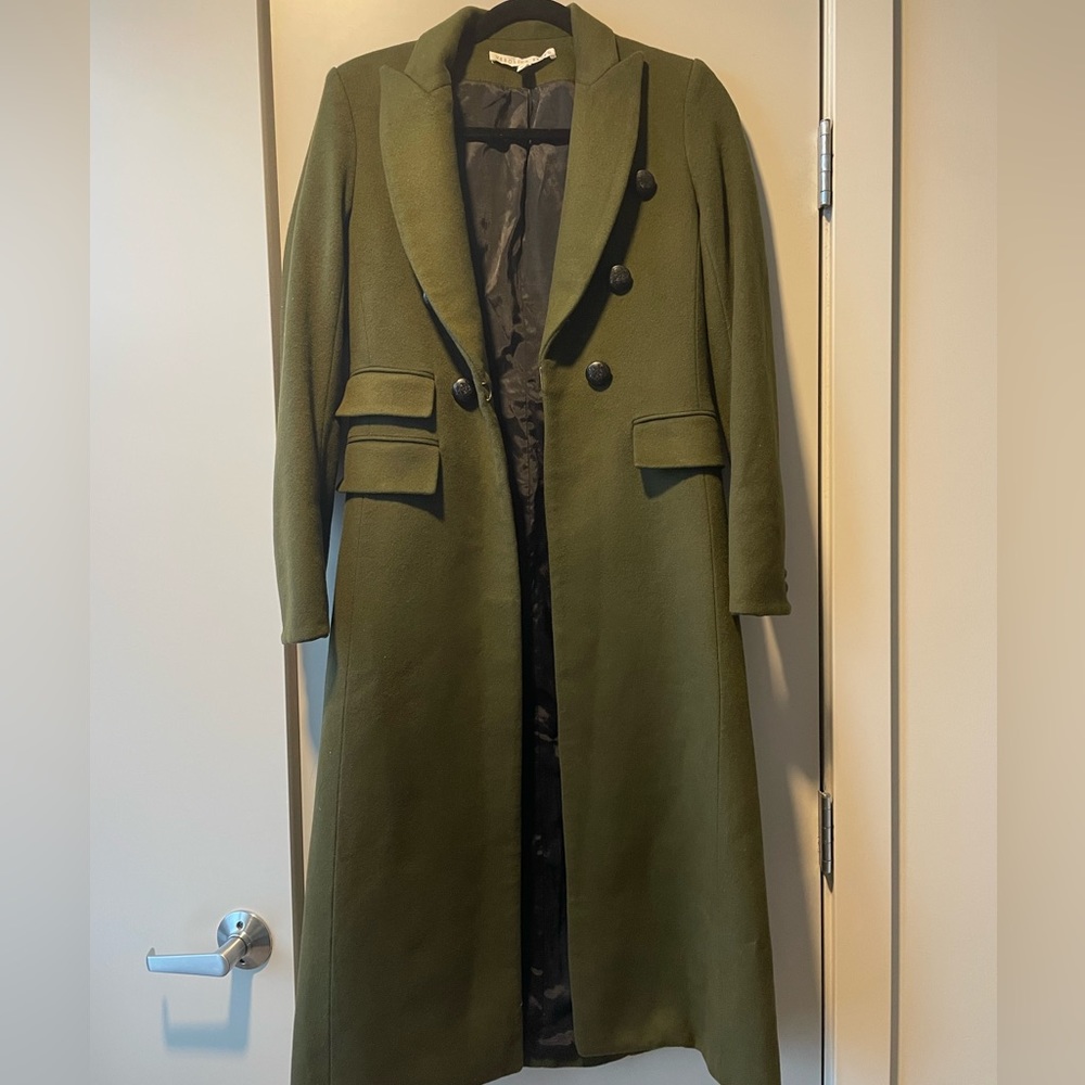 Beautiful vintage Veronica Beard Green Coat